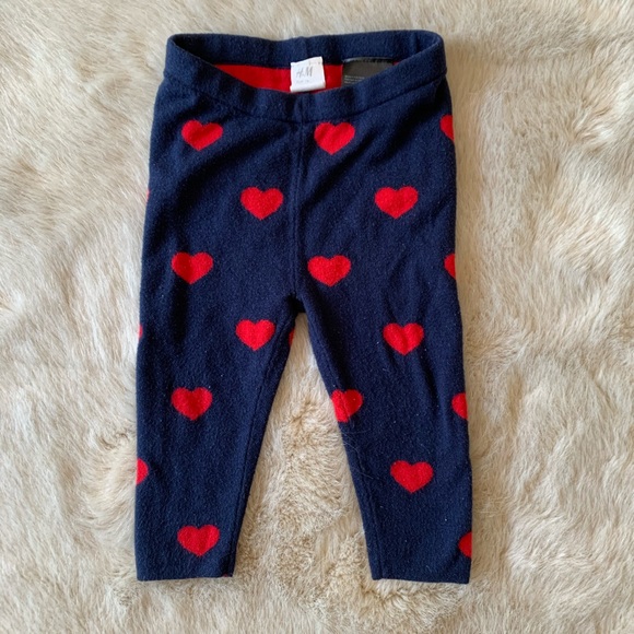 H&M matching baby girl set 4-6 months navy - Picture 2 of 6